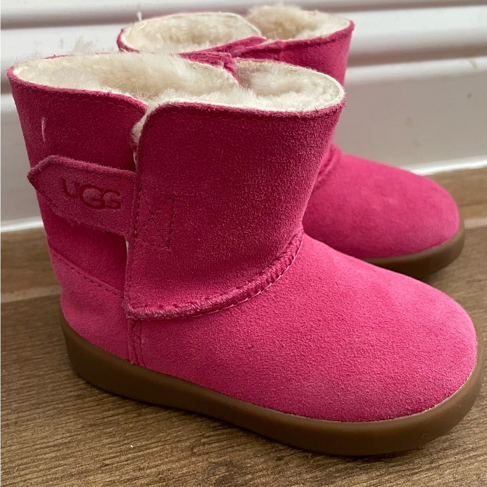 UGG Toddler Girl Pink Size 04/05 Keelan Boots